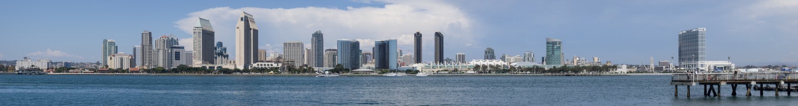 San Diego, California skyline